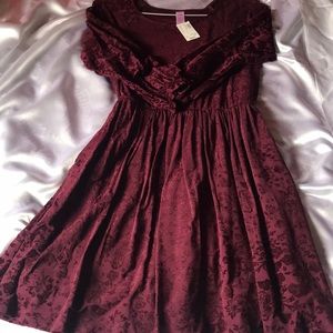 Justice fit and flare dress